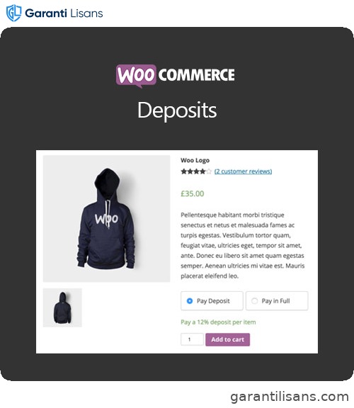 WooCommerce Deposits