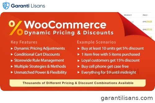 WooCommerce Dynamic Pricing & Discounts