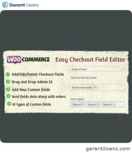 WooCommerce Easy Checkout Field Editor