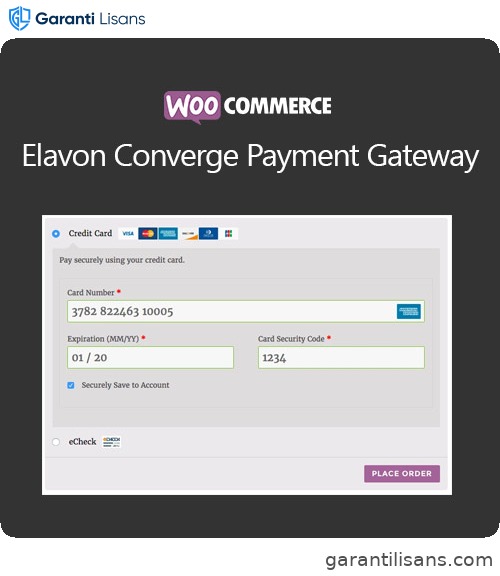 WooCommerce Elavon Converge Payment Gateway