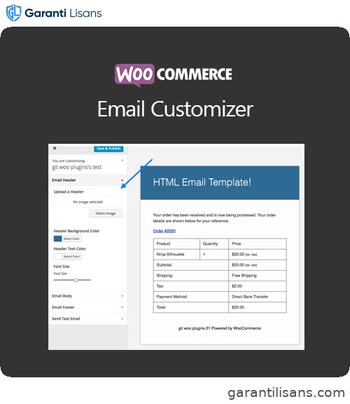 WooCommerce Email Customizer