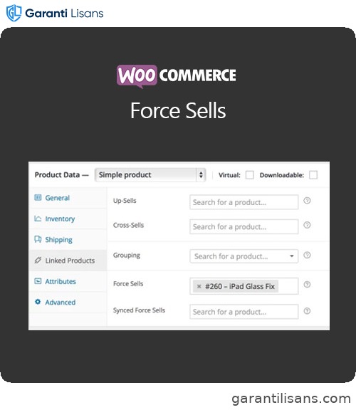 WooCommerce Force Sells