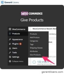 WooCommerce Give Products