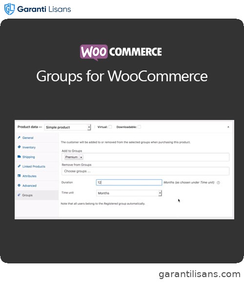 WooCommerce Groups for WooCommerce
