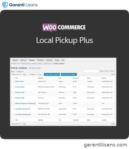 WooCommerce Local Pickup Plus