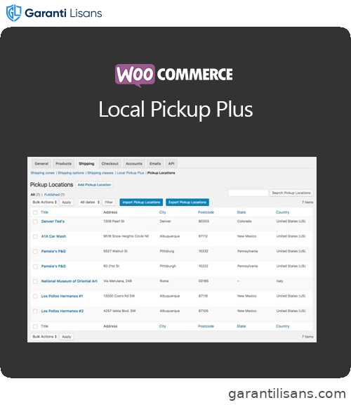 WooCommerce Local Pickup Plus