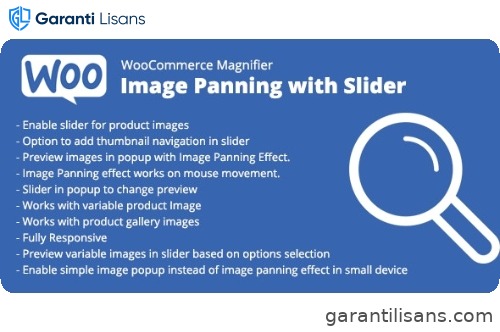 WooCommerce Magnifier – Image Panning with Slider