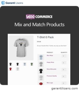 WooCommerce Mix and Match Products
