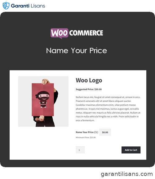 WooCommerce Name Your Price