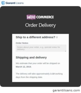 WooCommerce Order Delivery