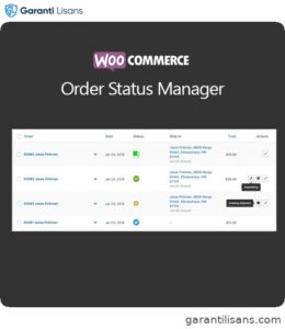 WooCommerce Order Status Manager