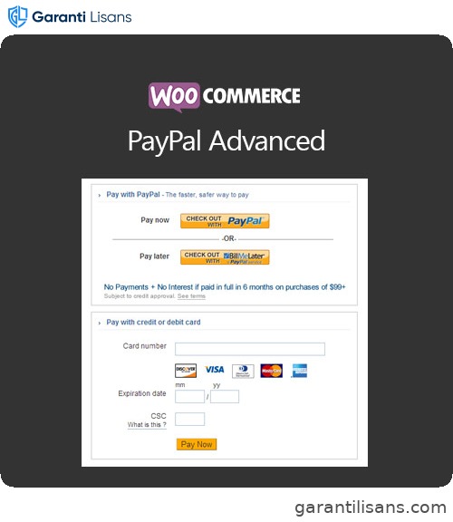 WooCommerce PayPal Advanced