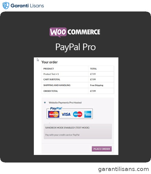 WooCommerce PayPal Pro