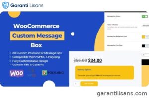 WooCommerce Product Page Custom Message Box