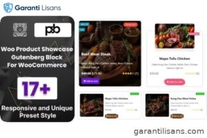 WooCommerce Product Showcase Gutenberg Block