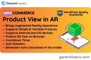 WooCommerce Product View in AR (Augmented Reality) | 3D Product View