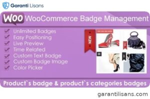 WooCommerce Products Badge Management