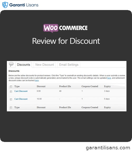 WooCommerce Review for Discount