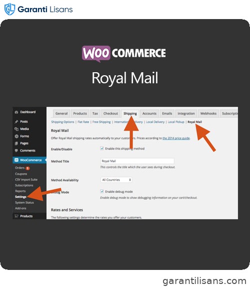 WooCommerce Royal Mail
