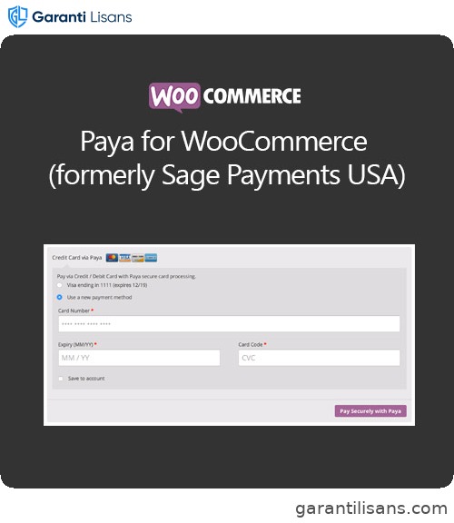 WooCommerce Sage Payments USA