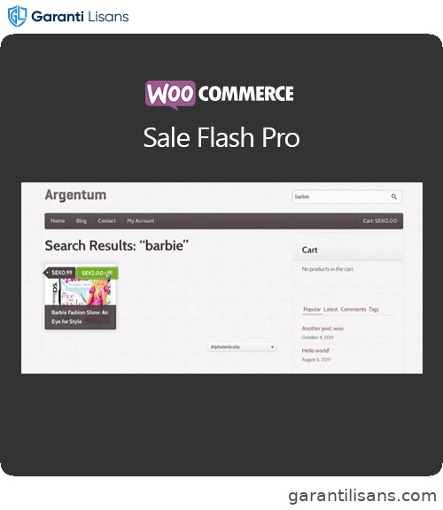 WooCommerce Sale Flash Pro