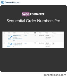 WooCommerce Sequential Order Numbers Pro