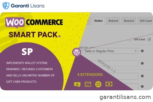 WooCommerce Smart Pack – Gift Card, Wallet, Refund & Reward