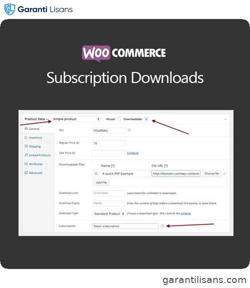 WooCommerce Subscription Downloads