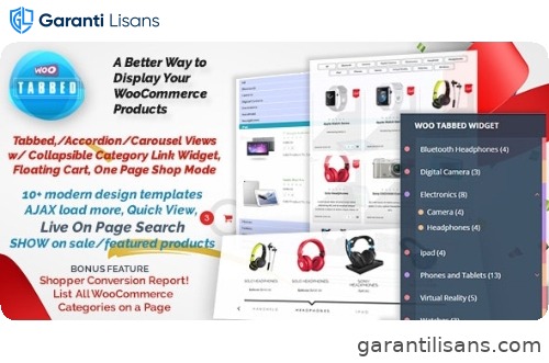WooCommerce Tabbed Category Product Listing – Pro