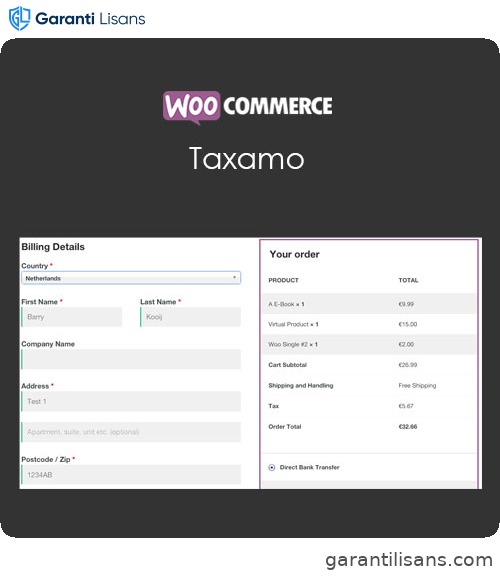 WooCommerce Taxamo