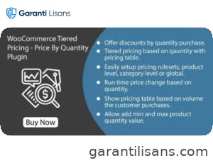 WooCommerce Tiered Pricing – Price By Quantity Plugin
