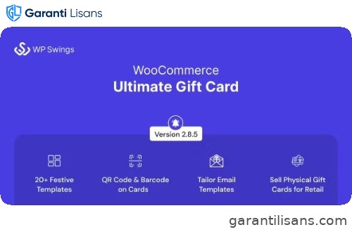 WooCommerce Ultimate Gift Card – Create, Sell and Manage Gift Cards with Customized Email Templates