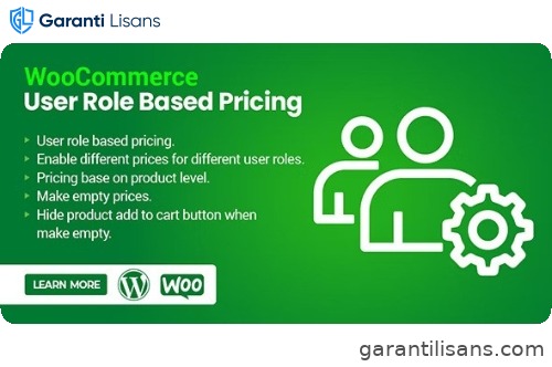 WooCommerce User Role Based Pricing