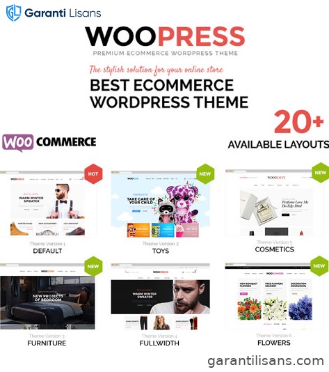 WooPress – Responsive Ecommerce WordPress Theme