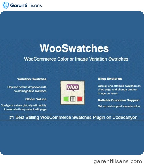 WooSwatches – Woocommerce Color or Image Variation Swatches