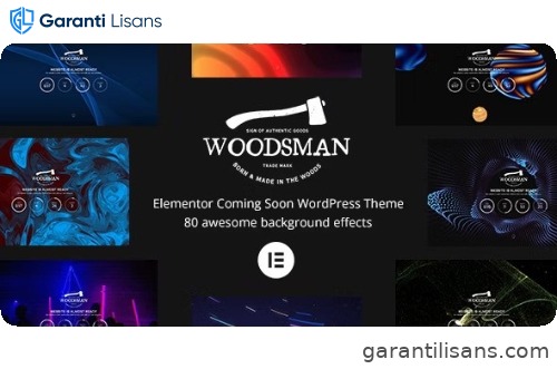 Woodsman – Elementor Coming Soon WordPress Theme