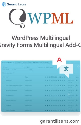 WordPress Multilingual Gravity Forms Multilingual Add-On