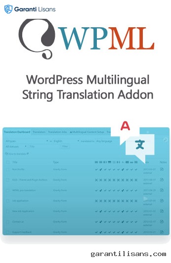 WordPress Multilingual String Translation Addon
