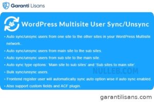 WordPress Multisite User Sync/Unsync
