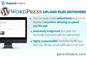 WordPress Upload Files Anywhere