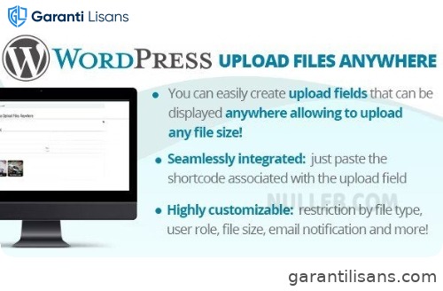 WordPress Upload Files Anywhere