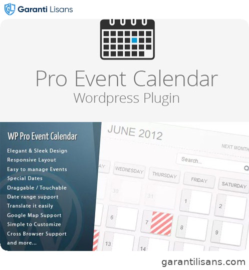 WordPress Pro Event Calendar
