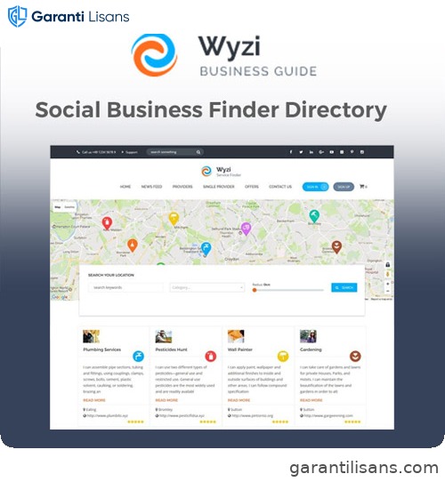 Wyzi – Business Finder WordPress Directory Listing Theme