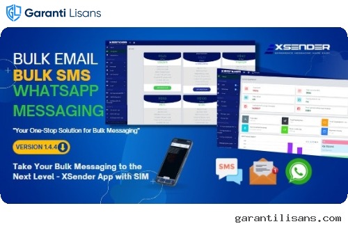 XSender – Bulk Email, SMS and WhatsApp Messaging Application