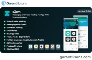 XZum – Messaging and Video Meeting Full App With Firebase Backend