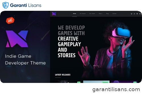 Xion – Indie Game Developer WordPress Theme