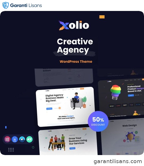 Xolio – Creative Agency & Portfolio WordPress Theme