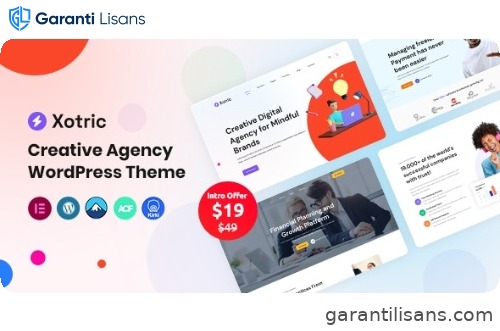 Xotric – Creative Agency WordPress Theme + RTL
