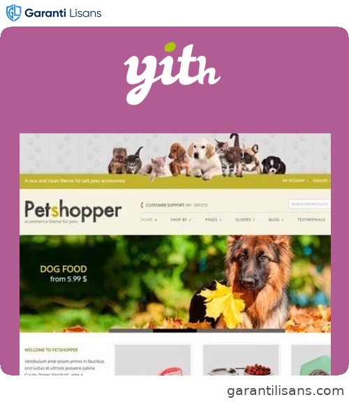 YITH Petshopper – E-Commerce Theme for Pets Products