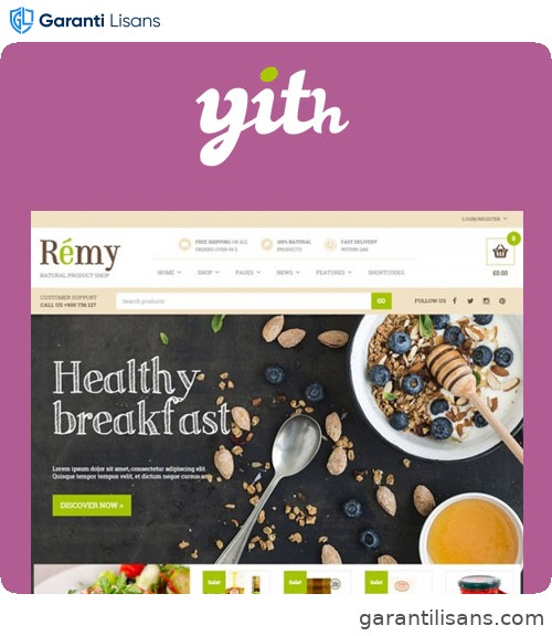 YITH Remy – Food and Restaurant WordPress Theme